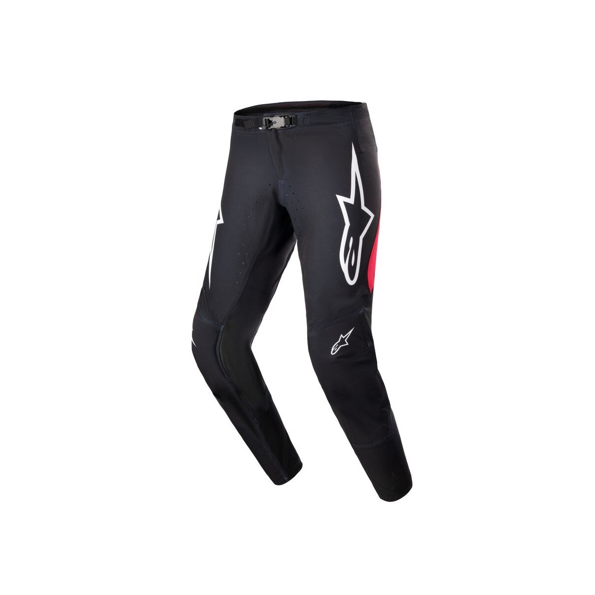 Pantalon Alpinestars Supertech Ward Noir Rouge Berry 