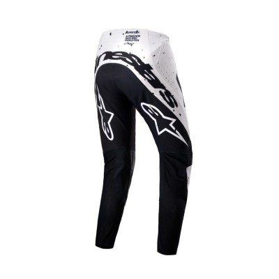 Pantalon Alpinestars Supertech Spek Blanc Noir 