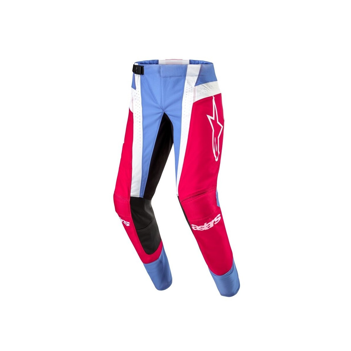 Pantalon Alpinestars Techstar Ocuri Bleu Clair Rouge Mars Blanc 