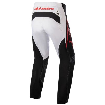 Pantalon Alpinestars Techstar ACUMEN Blanc Noir Rouge 