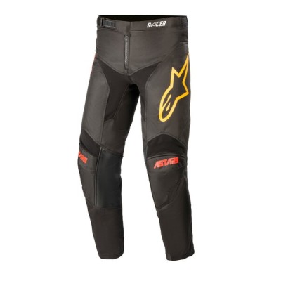 Pantalon Enfant Alpinestars Racer Venom Noir Rouge Orange 