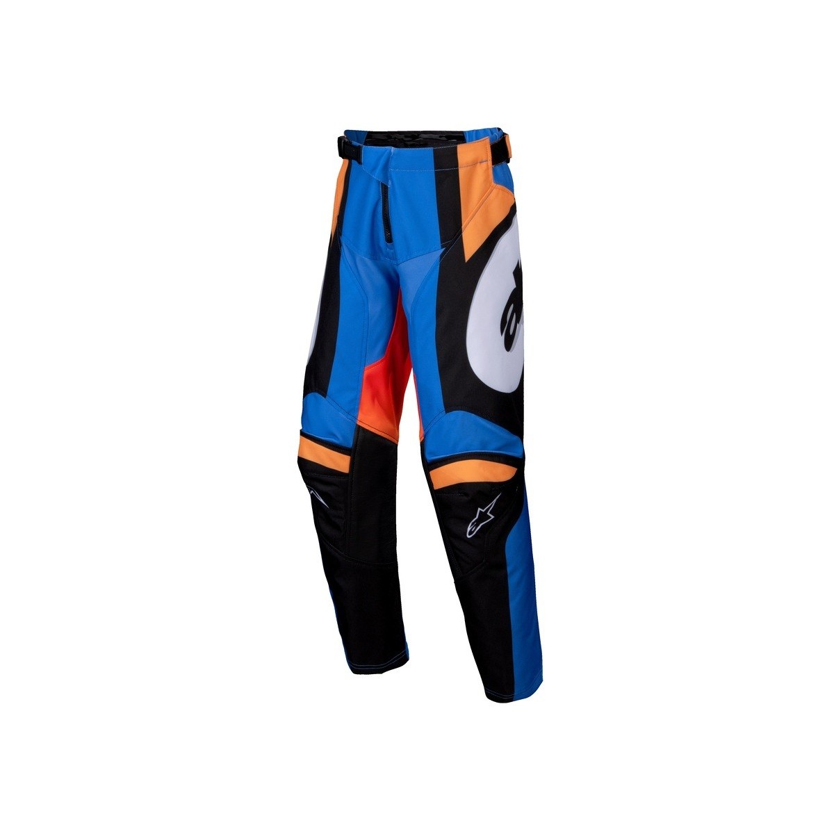 Pantalon Enfant Alpinestars Racer Melt Orange Bleu 