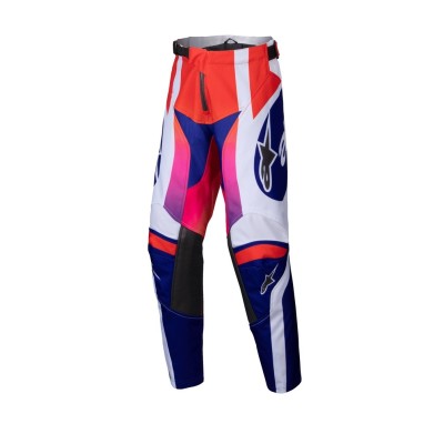Pantalon Enfant Alpinestars Racer Wurx Multicolor Blanc 
