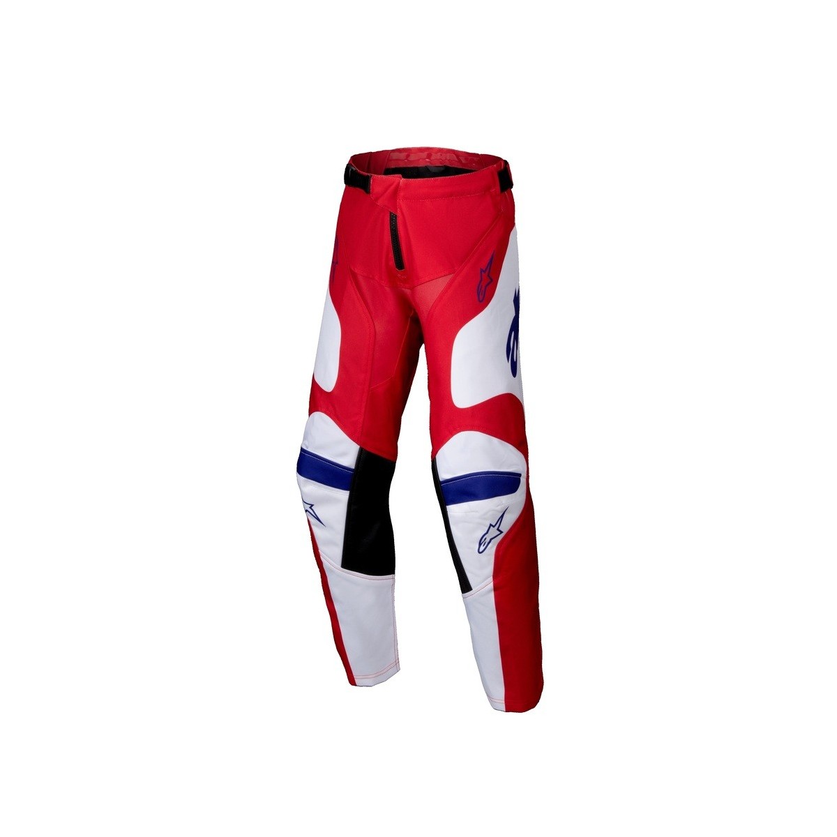 Pantalon Enfant Alpinestars Racer Veil Rouge Brillant Blanc 