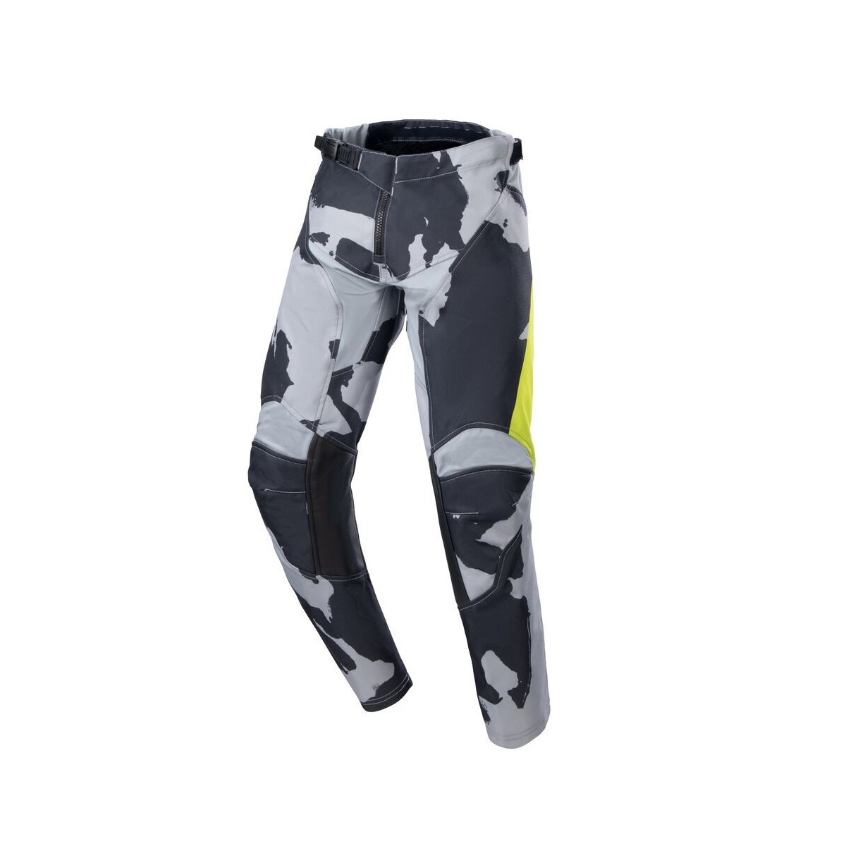 Pantalon Enfant Alpinestars Racer Tactical Gris Camo Jaune Fluo 