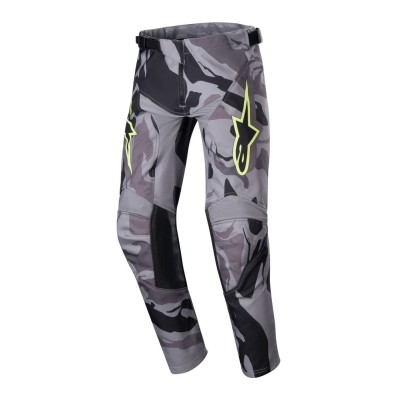 Pantalon Enfant Alpinestars Racer Tactical Gris Camo Magnet 
