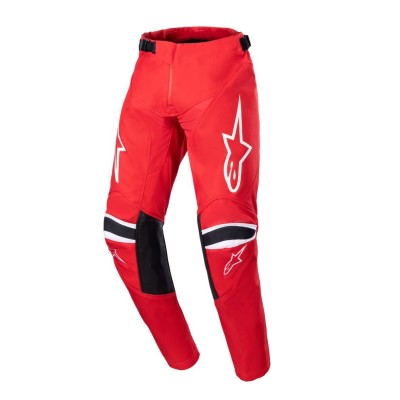 Pantalon Enfant Alpinestars Racer Narin Rouge Mars Blanc 