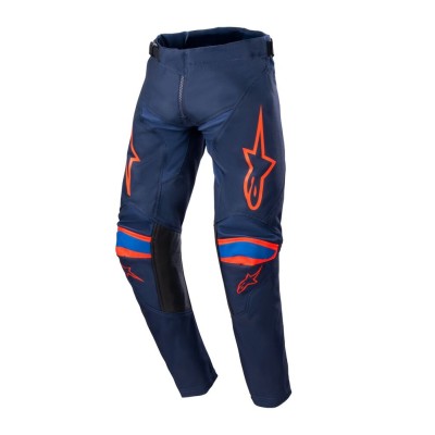 Pantalon Enfant Alpinestars Racer Narin Bleu Orange Vif 
