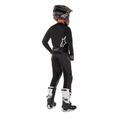 Pantalon Enfant Alpinestars Racer Graphite Noir Gris 
