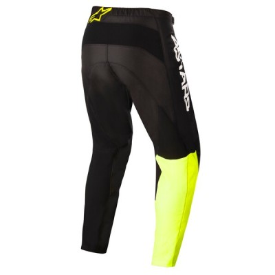 Pantalon Enfant Alpinestars Racer Chaser Noir Jaune Fluo 