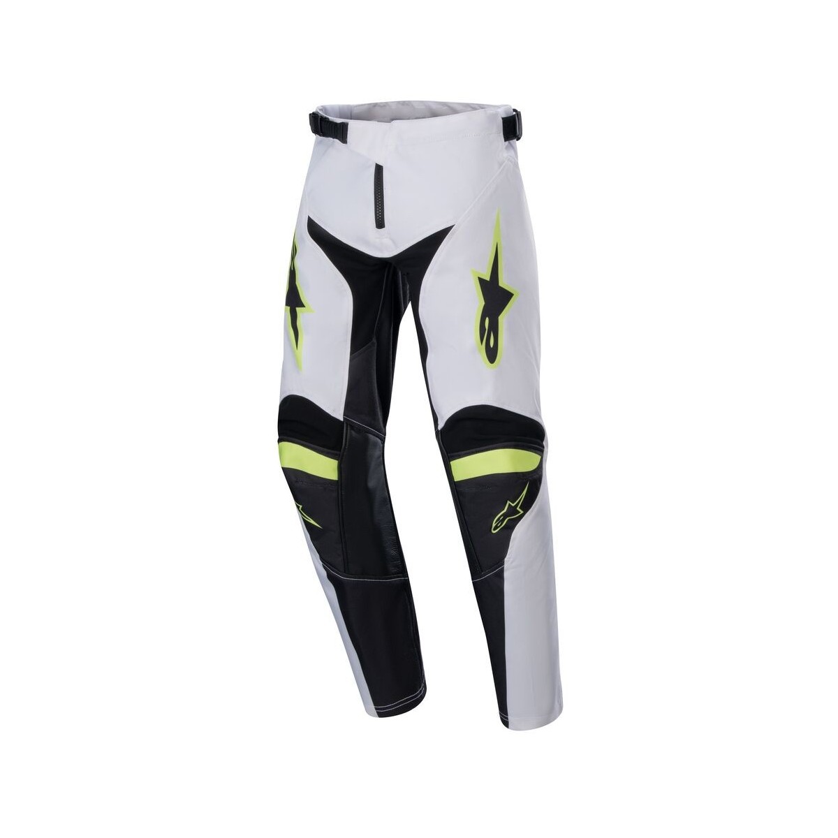 Pantalon Enfant Alpinestars Racer Lucent Blanc Rouge Fluo Jaune Fluo 