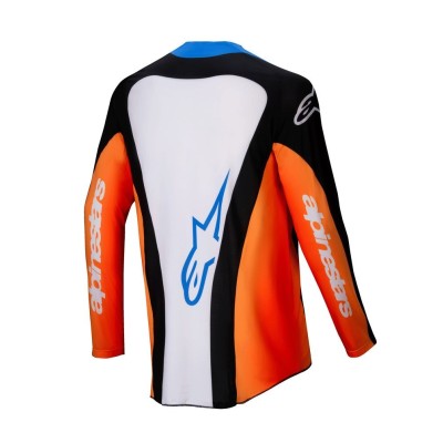 Maillot Alpinestars Techstar Melte Orange Bleu 