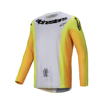 Maillot Alpinestars Techstar Melt Jaune Noir 