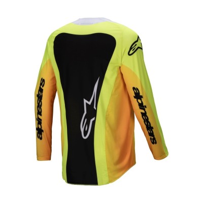Maillot Alpinestars Techstar Melt Jaune Noir 