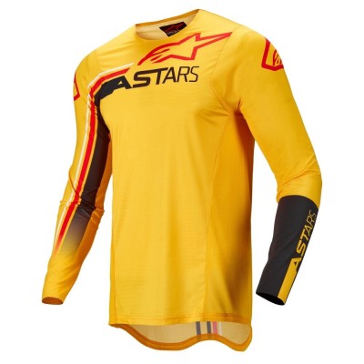 Maillot Alpinestars Supertech Blaze Jaune Noir Rouge 