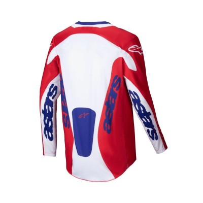 Maillot Alpinestars Racer Veil Rouge Blanc 