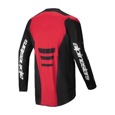 Maillot Alpinestars Fluid Haul Noir Blanc 
