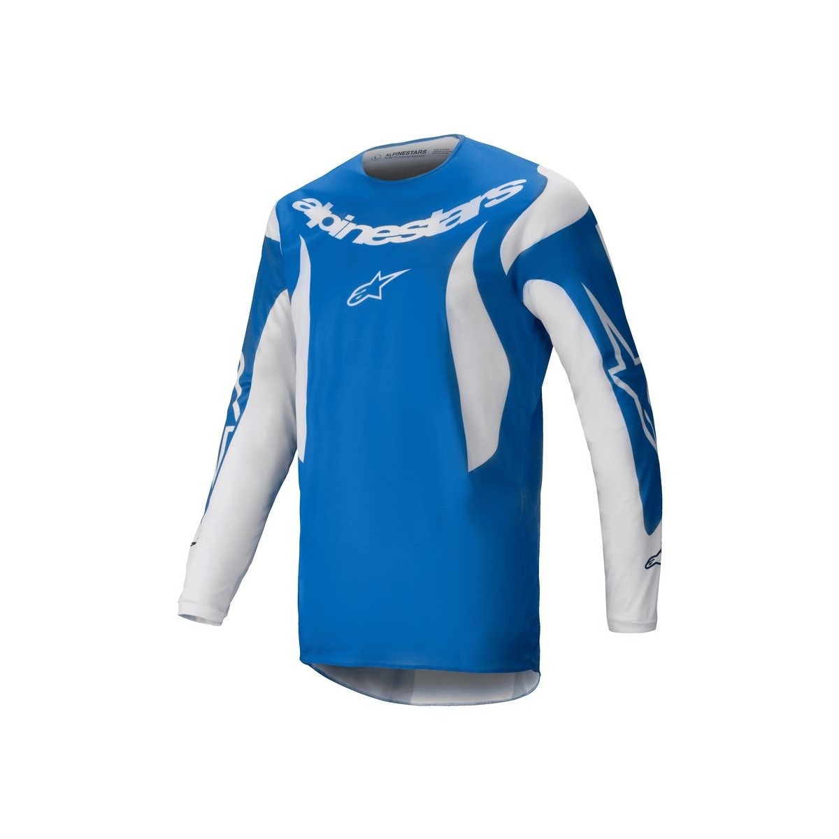 Maillot Alpinestars Fluid Haul Bleu Blanc 