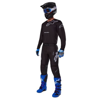 Maillot Alpinestars Racer Graphite Noir Gris 