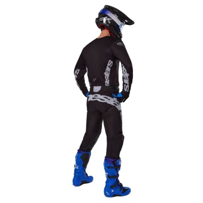 Maillot Alpinestars Racer Graphite Noir Gris 