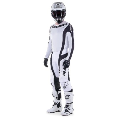 Maillot Alpinestars Techstar Arch Blanc Noir 
