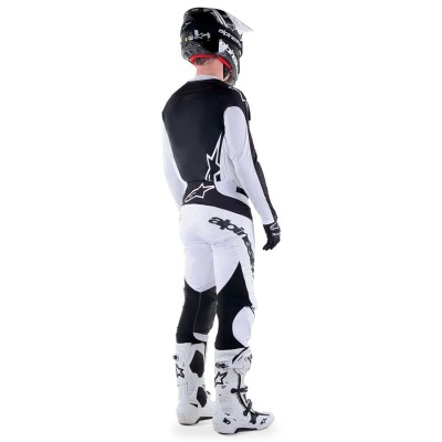 Maillot Alpinestars Techstar Arch Blanc Noir 