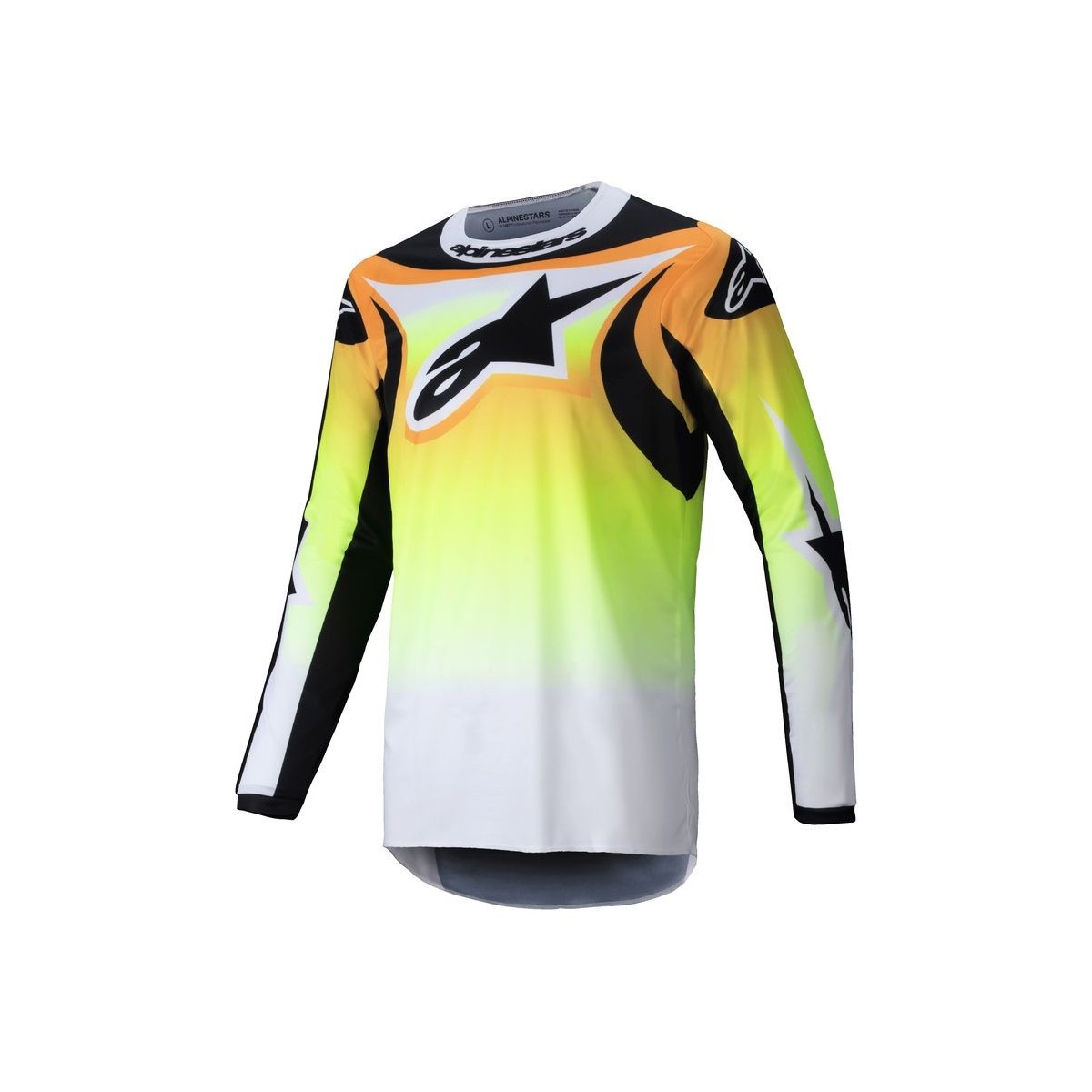 Maillot Alpinestars Fluid Wurx Jaune Noir 