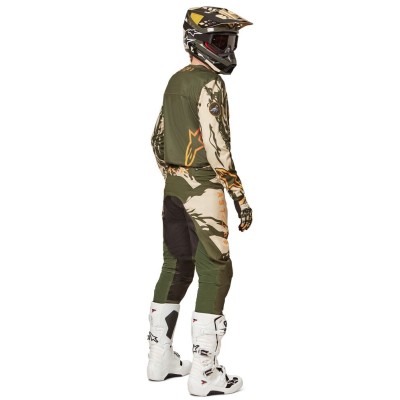 Maillot Alpinestars Racer Tactical Sable Camo Tangerine 