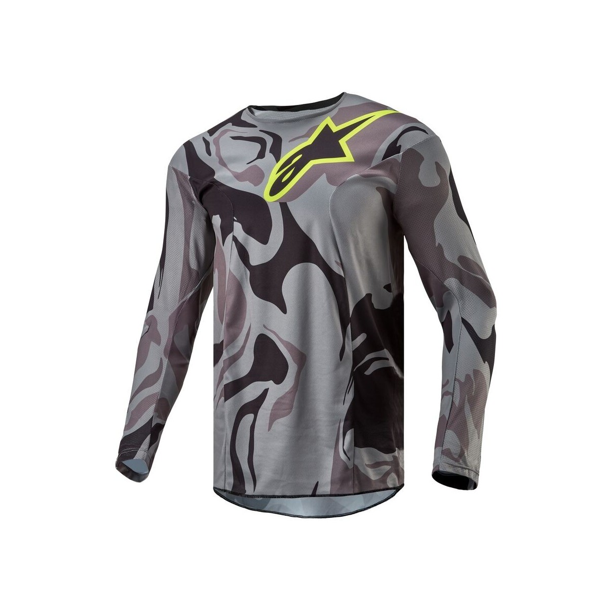 Maillot Alpinestars Racer Tactical Gris Camo Magnet 