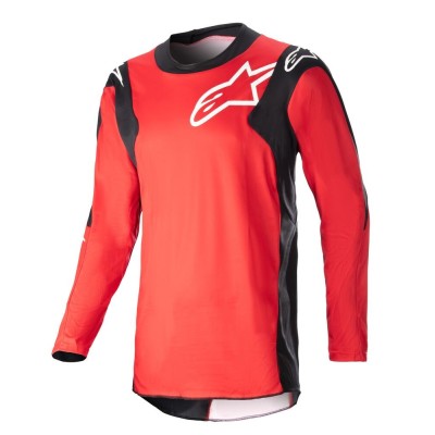 Maillot Alpinestars Racer Hoen Rouge Mars Noir  
