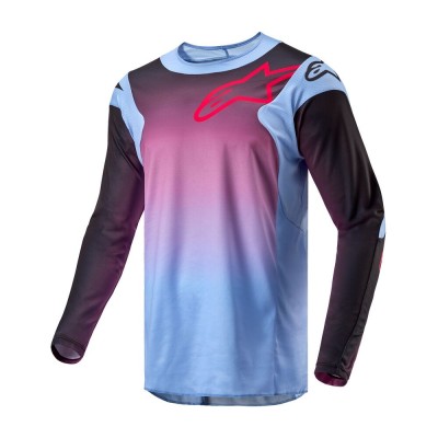 Maillot Alpinestars Racer Hoen Violet Lavande Noir 
