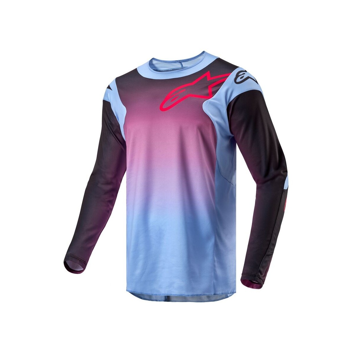Maillot Alpinestars Racer Hoen Violet Lavande Noir 