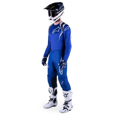 Maillot Alpinestars Fluid Narin Bleu Blanc 