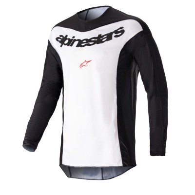 Maillot Alpinestars Fluid Lurv Noir Blanc 