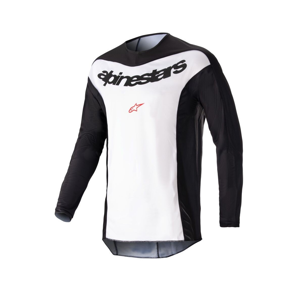 Maillot Alpinestars Fluid Lurv Noir Blanc 