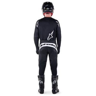 Maillot Alpinestars Fluid Lurv Noir Blanc 
