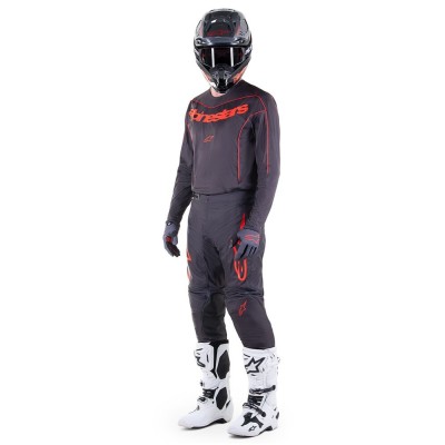Maillot Alpinestars Fluid Lurv Magnet Rouge Fluo 