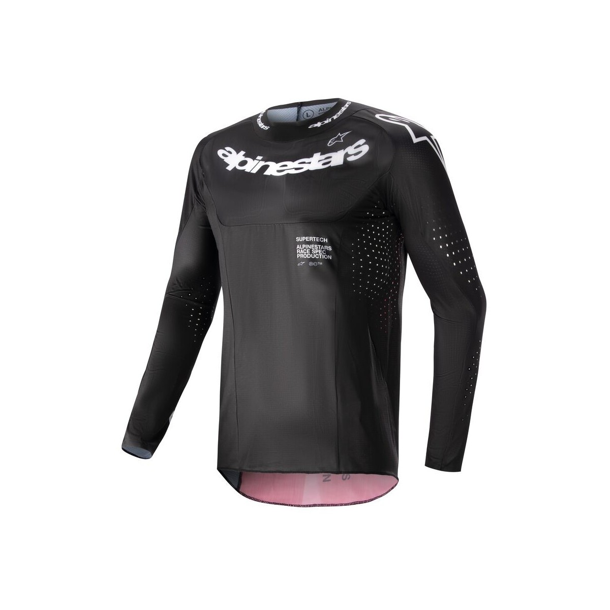 Maillot Alpinestars Supertech Ward Noir Rouge 