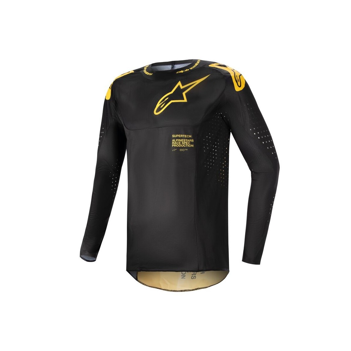 Maillot Alpinestars Supertech Ward Noir Yellow 