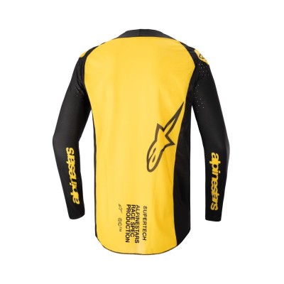 Maillot Alpinestars Supertech Ward Noir Yellow 