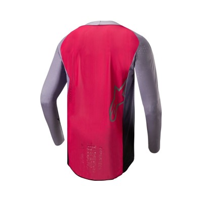 Maillot Alpinestars Supertech Dade Metal Rouge 