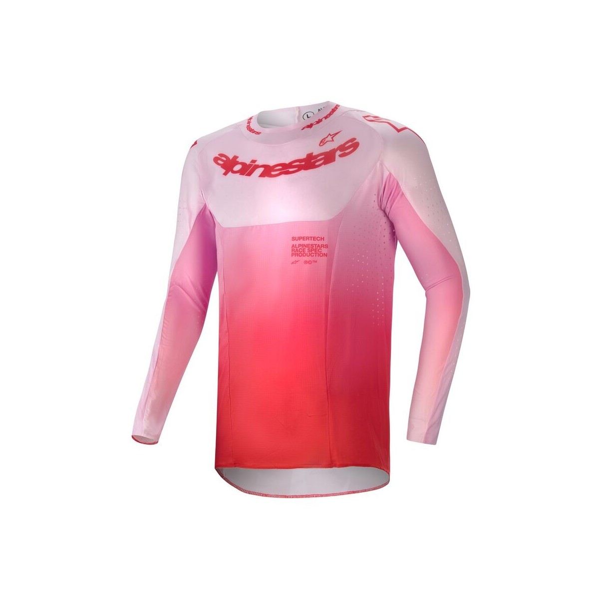 Maillot Alpinestars Supertech Dade Rouge Lilas 
