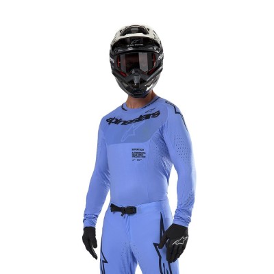 Maillot Alpinestars Supertech Dade Bleu Clair 