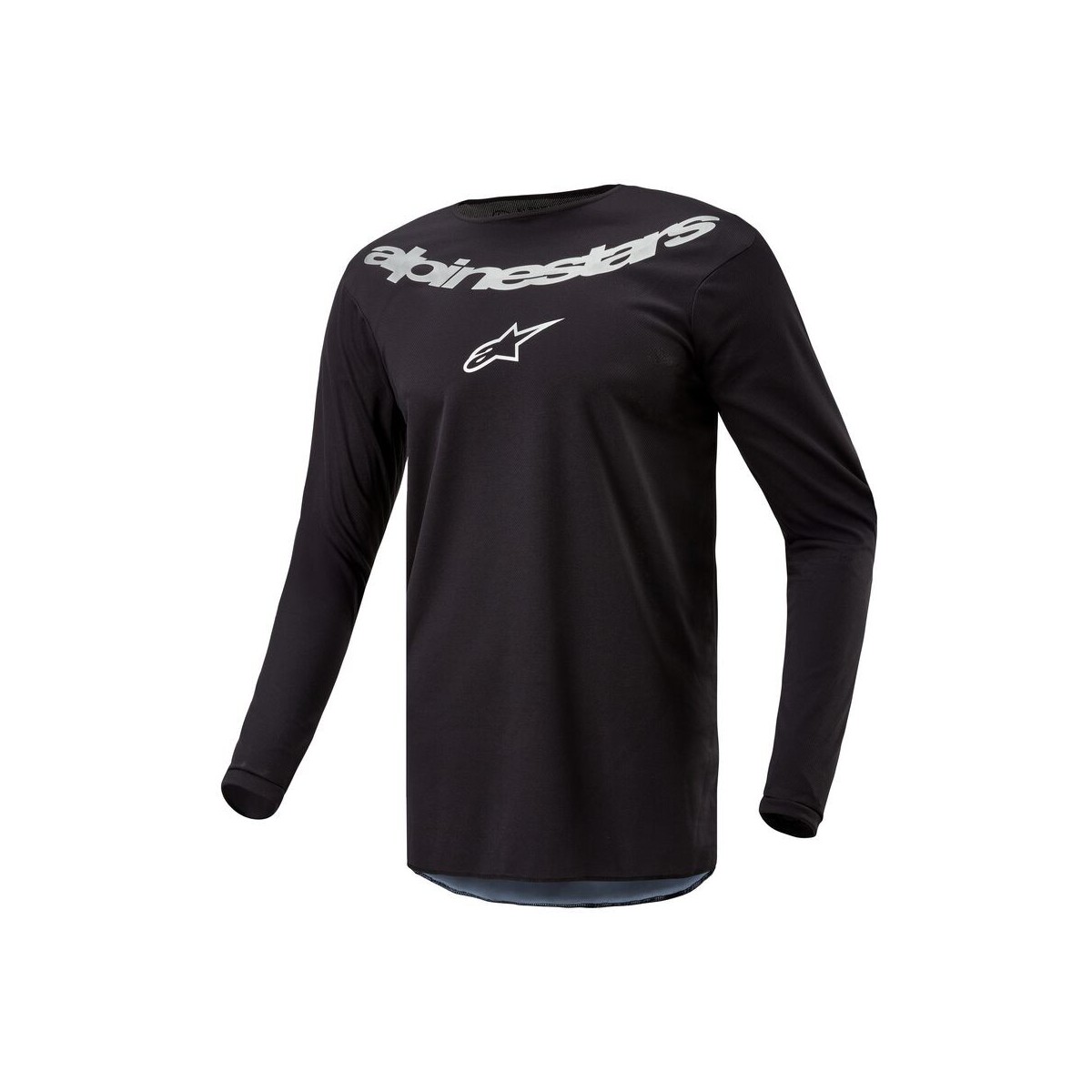 Maillot Alpinestars Fluid Graphite Noir Argent 