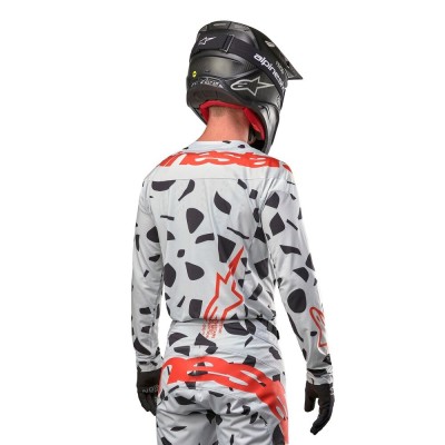Maillot Alpinestars Techstar Rantera Gris Haze Camo 
