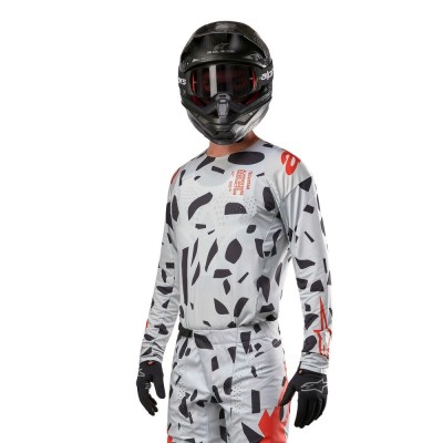 Maillot Alpinestars Techstar Rantera Gris Haze Camo 