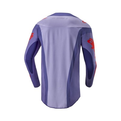 Maillot Alpinestars Techstar Ocuri Violet Orange Vif 