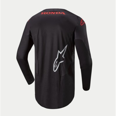Maillot Alpinestars Honda Racer Iconic Noir Rouge 