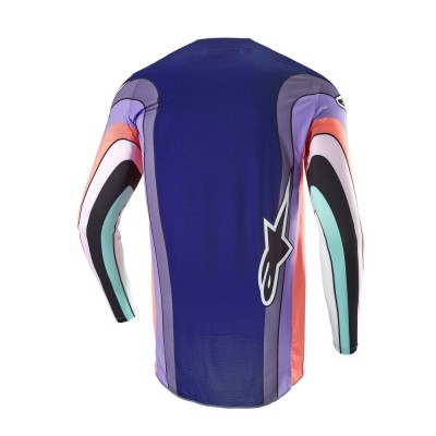 Maillot Alpinestars Techstar Imperial Edition Limitée Double Purple Blue Black 