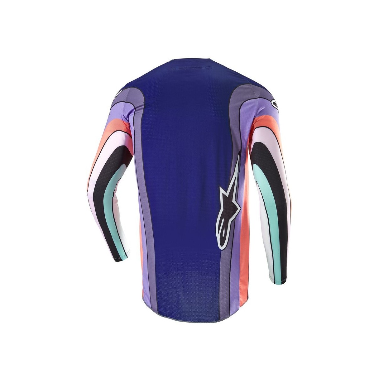 Maillot Alpinestars Techstar Imperial Edition Limitée Double Purple Blue Black 